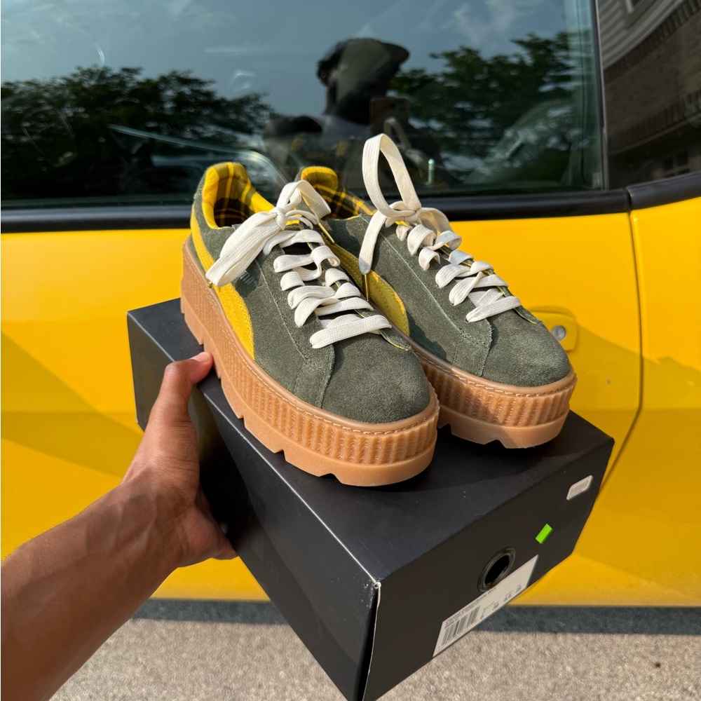 Cleated CreeperSuede Puma Fenty’s Platforms